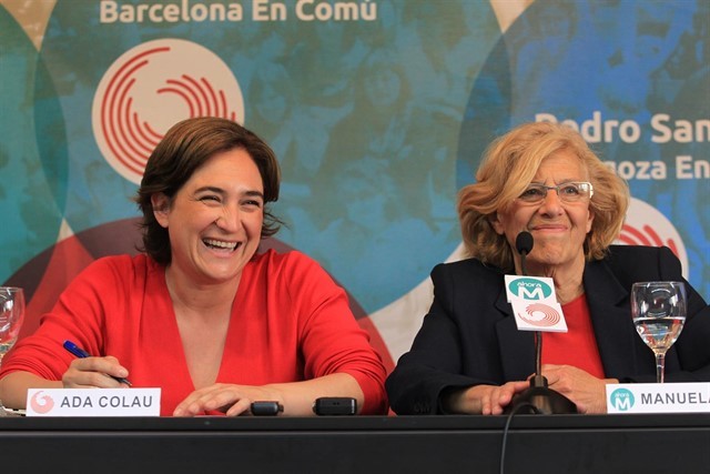 Ada colau y manuela carmena ep