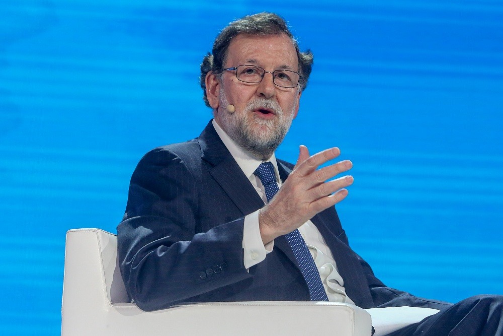 Rajoy en la convención pp