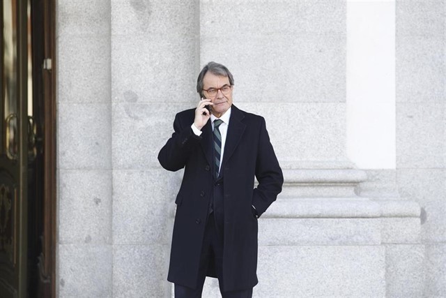 Artur Mas en el juicio del procu00e9s