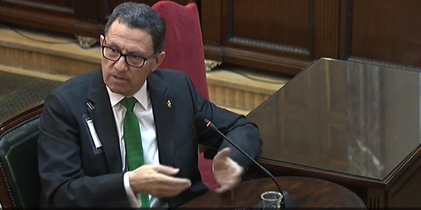 Jefe de la guardia civil juicio procu00e9s