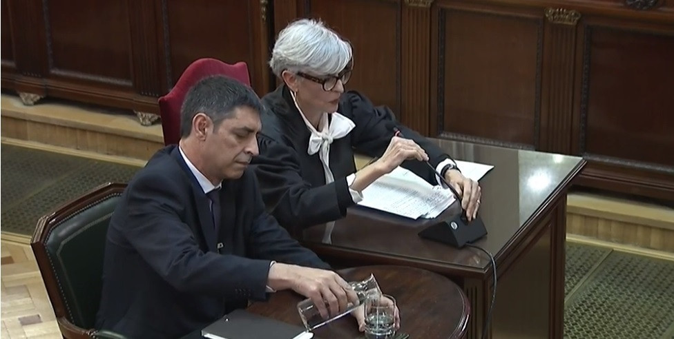 Declara en el juicio por el procu00e9s Josep Lluu00eds Trapero