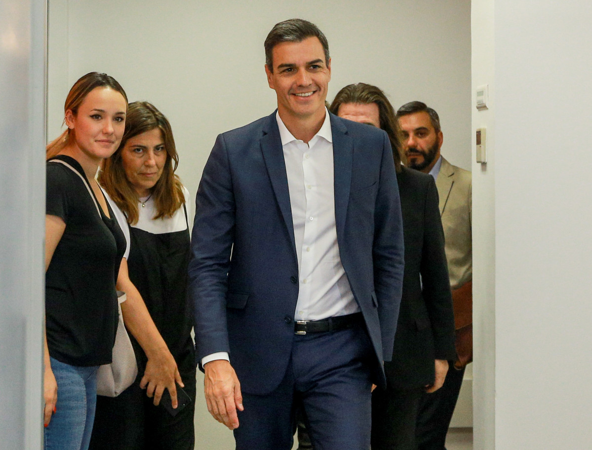 Pedro Sánchez comparecencia del 9 de agosto