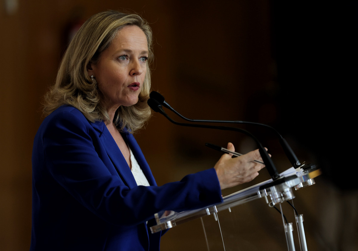 La vicepresidenta primera y ministra de Asuntos Económicos y Transformación Digital, Nadia Calviño