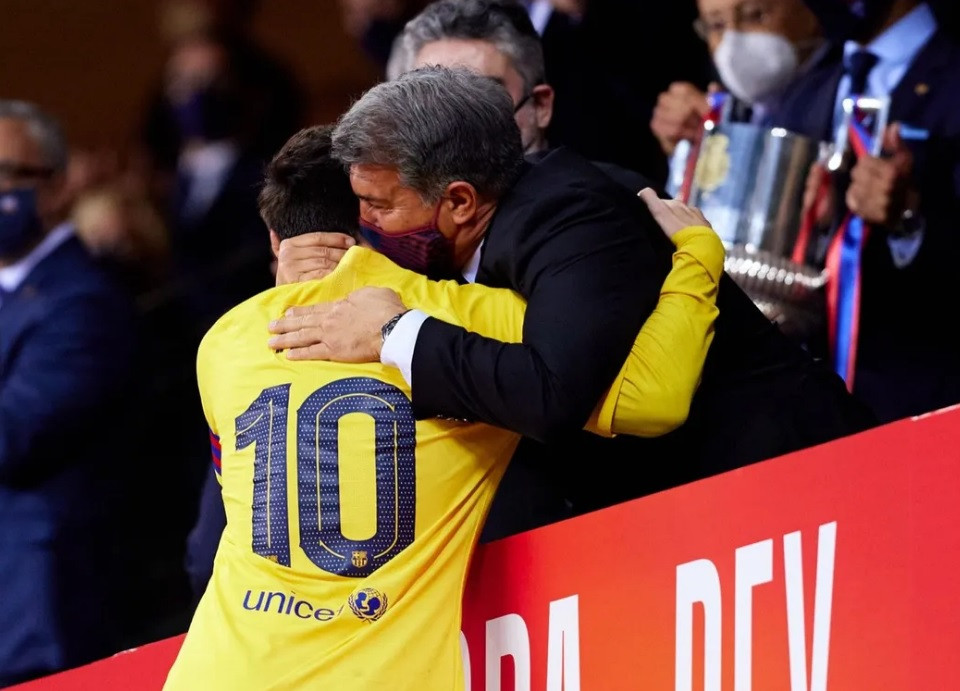 Catalunya press   messi laporta