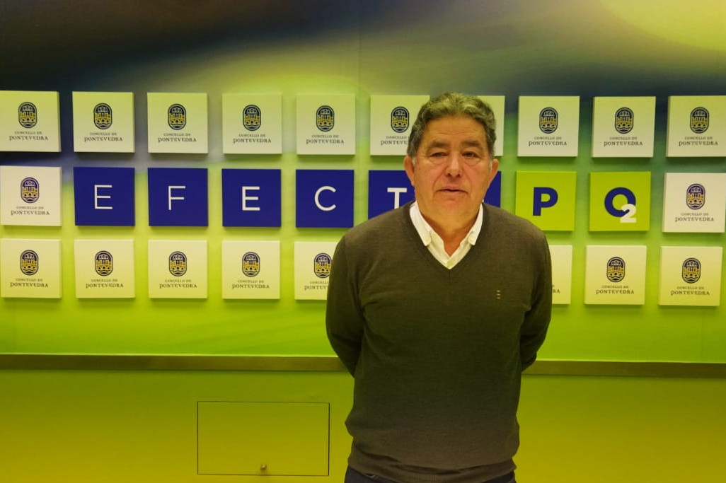 Lores antes de la entrevista con Galiciapress en una foto de Rodrigo Briu00f3n