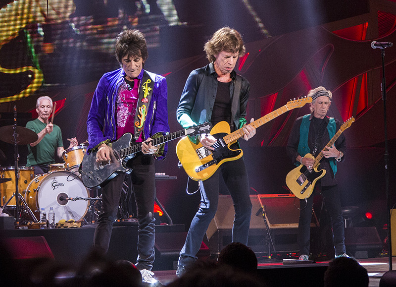 Rolling Stones onstage at Summerfest 2015