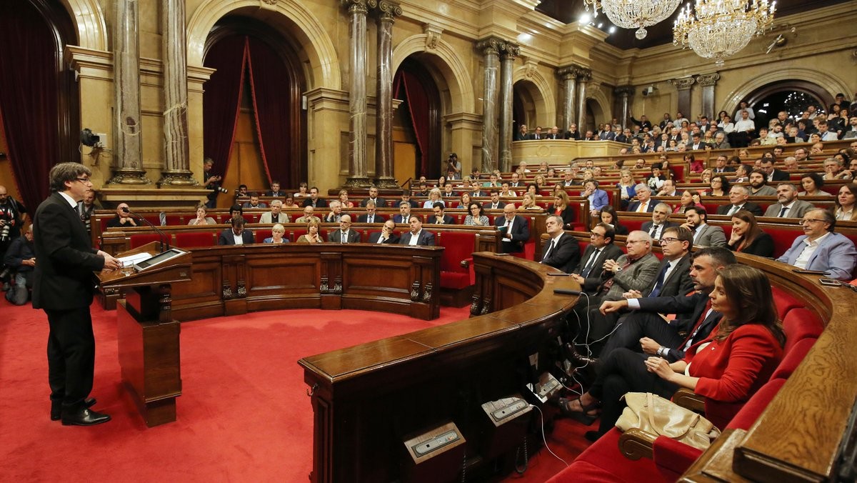 Carles Puigdemont Parlament